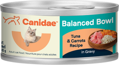 Canidae Balanced Bowl Wet Cat Food, Tuna & Carrots Recipe