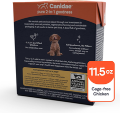 CANIDAE Pure 2-in-1 Goodness Pate with Real Chicken & Carrots in Bone Broth Wet Dog Food