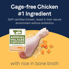 CANIDAE Pure 2-in-1 Goodness Pate with Real Chicken & Carrots in Bone Broth Wet Dog Food
