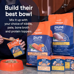 CANIDAE Pure Bone Broth Topper with Real Salmon & Rice Wet Dog Food 1ea