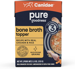 Canidae Pure Bone Broth Topper with Real Chicken & Rice Wet Dog Food
