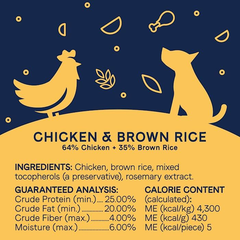 Canidae Pure 3-in-1 Goodness Premium Freeze-Dried Raw Dog Food with Chicken & Brown Rice