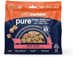 Canidae Pure 3-in-1 Goodness Premium Freeze-Dried Raw Dog Food with Beef Liver