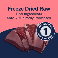 Canidae Pure 3-in-1 Goodness Premium Freeze-Dried Raw Dog Food with Beef Liver