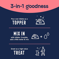 Canidae Pure 3-in-1 Goodness Premium Freeze-Dried Raw Dog Food with Beef Liver