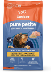 Canidae Pure Petite Premium Dry Dog Food for Small Breeds, Chicken & Wholesome Grains Recipe