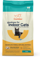 Canidae Goodness for Indoor Cats, Premium Adult Dry Cat Food with Real Whitefish