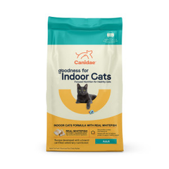 Canidae Goodness for Indoor Cats, Premium Adult Dry Cat Food with Real Whitefish