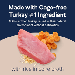 CANIDAE Pure Bone Broth Topper with Real Turkey & Rice Wet Dog Food