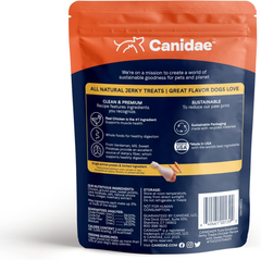 CANIDAE Pure Dog Jerky Treats, Chicken with Sweet Potato, Grain Free