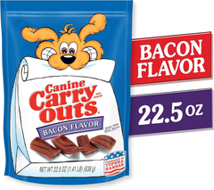Canine Carry Outs Bacon Flavor Dog Treats