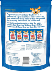 Canine Carry Outs Bacon Flavor Dog Treats