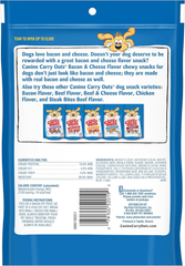 Canine Carry Outs Bacon & Cheese Flavor Dog Treats