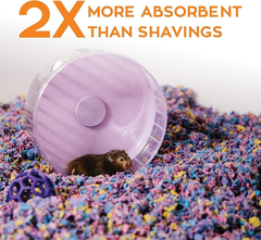 Carefresh 99% Dust-Free Confetti Natural Paper Small Pet Bedding with Odor Control