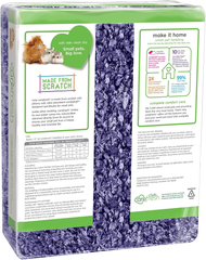 Carefresh 99% Dust-Free Playful Purple Natural Paper Small Pet Bedding with Odor Control