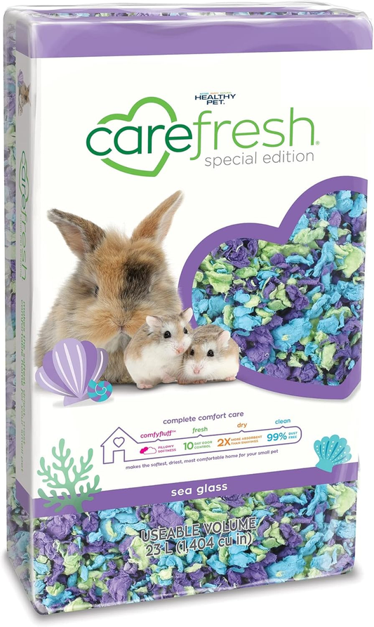 Carefresh Healthy Pet 02300630 Special Edition Small Animal Bedding, Sea Glass