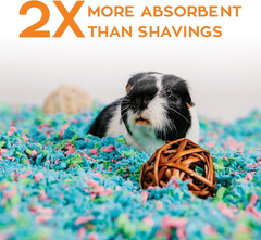 carefresh 99% Dust-Free Tutti Frutti Natural Paper Small Pet Bedding with Odor Control