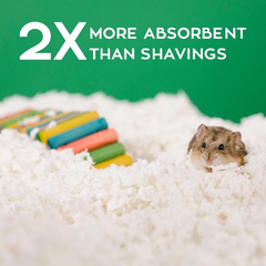 carefresh 99% Dust-Free White Natural Paper Small Pet Bedding with Odor Control