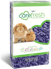carefresh 99% Dust-Free Purple Natural Paper Small Pet Bedding with Odor Control