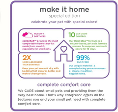 carefresh 99% Dust-Free Sea Glass Natural Paper Small Pet Bedding with Odor Control