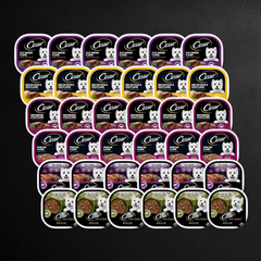 CESAR Adult Soft Wet Dog Food Steak Lovers Variety Pack with Real Meat, (36) 3.5 oz. Trays