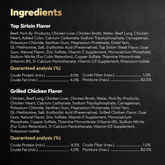 CESAR Wet Dog Food Classic Loaf in Sauce Top Sirloin & Grilled Chicken Flavors Variety Pack, Easy Peel Trays