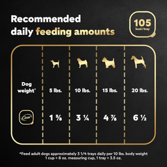 CESAR Adult Soft Wet Dog Food Classic Loaf in Sauce, Chicken & Liver Recipe