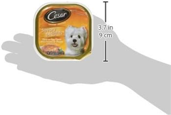 Cesar Savory Delights Ham and Egg Flavor with Potato & Cheese in Meaty Juices Canned Dog Food