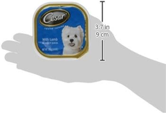 CESAR Adult Soft Wet Dog Food Classic Loaf in Sauce, Lamb Recipe