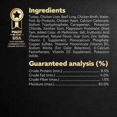 CESAR Adult Soft Wet Dog Food Classic Loaf in Sauce, Turkey Recipe