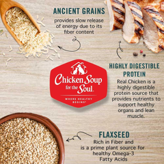 Chicken Soup for The Soul Pet Food - Classic Wet Dog FoodSoy Free, Corn Free, Wheat Free | Dry Dog Food Made with Real Ingredients No Artificial Flavors or Preservatives