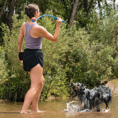 Chuckit! Dog Ball Launcher - Classic, Dog Fetch Ball Thrower, For Dogs 20-60 Pounds, Made in USA