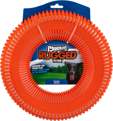 Chuckit! Rugged Flyer Dog Toy, Assorted Colors