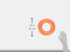 Chuckit! Rugged Flyer Dog Toy, Assorted Colors