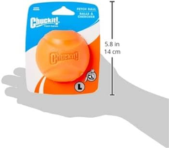 Chuckit! High-Bounce Rubber Fetch Ball