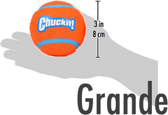 Chuckit! Dog Tennis Ball Dog Toy, Pack of 2