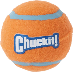 Chuckit! Dog Tennis Ball Dog Toy, for dogs 20-60 lbs, Pack of 4