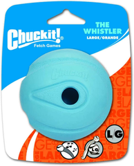 Chuckit! Whistler Blue Whistler Rubber Dog Toy