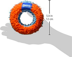 Chuckit! Indoor Fetch Roller Toy for Dogs - Interactive Dog Toys for Boredom, Orange and Blue