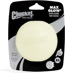 Chuckit! Glow in the Dark Bouncy Balls - Ball for Dogs, Chuckit Dog Toy, Max Glow Balls