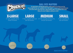 Chuckit! Glow in the Dark Bouncy Balls - Ball for Dogs, Chuckit Dog Toy, Max Glow Balls