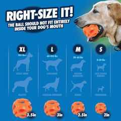 Chuckit! Air Fetch Ball Dog Toy, for dogs 0-20 lbs, Pack of 2
