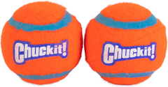 Chuckit! Dog Tennis Ball Dog Toy, for dogs 20-60 lbs, Pack of 2