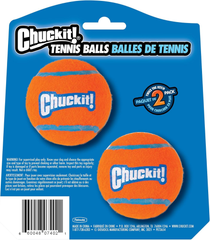 Chuckit! Dog Tennis Ball Dog Toy, for dogs 20-60 lbs, Pack of 2