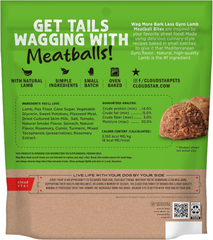 Cloud Star Wag More Bark Less Grain Free Meatballs Lamb Recipe