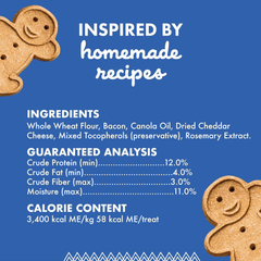 Buddy Biscuits Oven-Baked, Healthy Whole-Grain, Crunchy Treats for Dogs