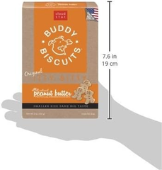 Cloud Star Itty Bitty Buddy Biscuits Dog Treats, Peanut Butter