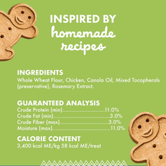 Buddy Biscuits Bag of Crunchy Dog Treats Made with Roasted Chicken