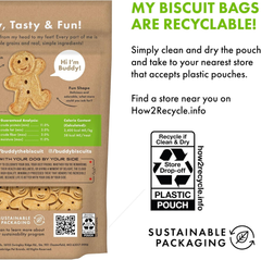 Buddy Biscuits Bag of Crunchy Dog Treats Made with Roasted Chicken