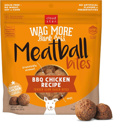 Cloud Star Wag More Bark Less Grain Free Meatball Bites, BBQ Chicken Recipe